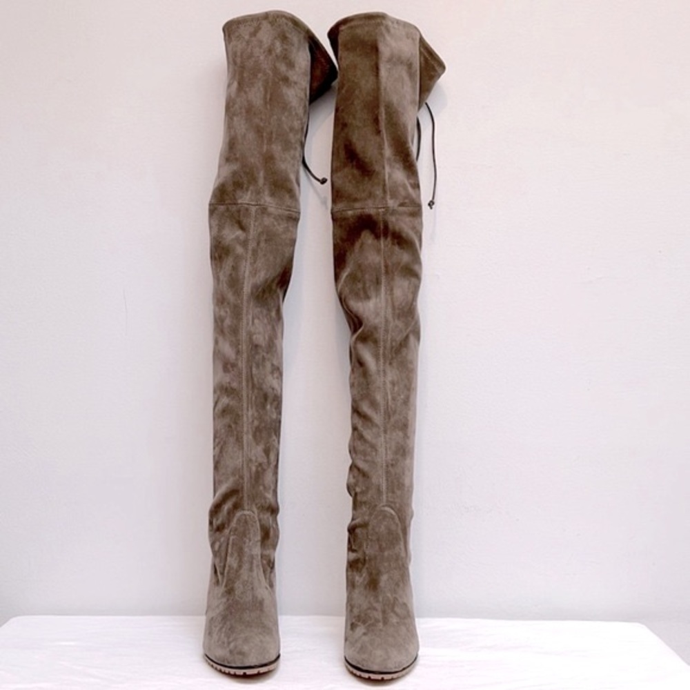 Stuart Weitzman Over The Knee Suede Boots